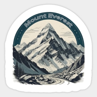 Mount Everest Sticker